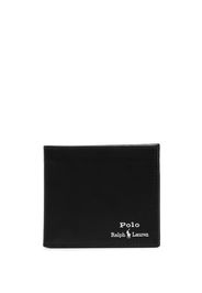 Polo Ralph Lauren logo-embroidered bifold wallet - Nero