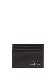 Polo Ralph Lauren Suffolk leather cardholder - Marrone