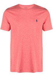 Polo Ralph Lauren embroidered-logo cotton T-shirt - Rosso