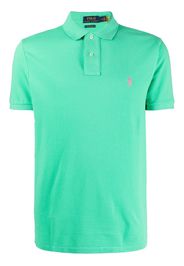 Polo Ralph Lauren embroidered-logo piqué polo shirt - Verde