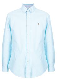Polo Ralph Lauren logo-embroidered shirt - Blu