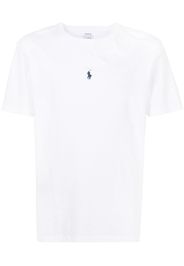 Polo Ralph Lauren logo-embroidered cotton T-shirt - Bianco