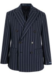 Polo Ralph Lauren Blazer doppiopetto gessato - Blu