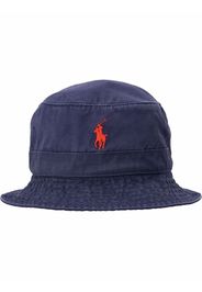 Polo Ralph Lauren Cappello bucket con ricamo - Blu