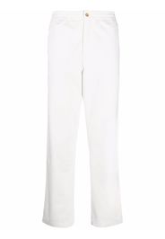 Polo Ralph Lauren embroidered-logo trousers - Bianco