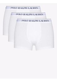 Polo Ralph Lauren Set di tre tanga con stampa - Bianco