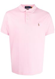 Polo Ralph Lauren embroidered-logo polo shirt - Rosa