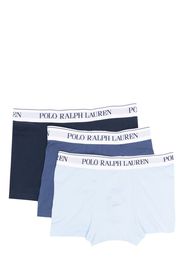 Polo Ralph Lauren logo-waistband boxers set of 3 - Blu