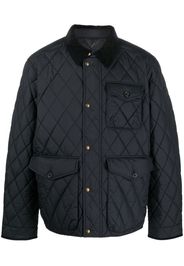 Polo Ralph Lauren diamond-quilt button-fastening jacket - Nero