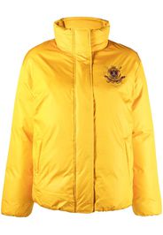 Polo Ralph Lauren Carly logo print puffer jacket - Giallo