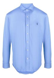 Polo Ralph Lauren embroidered polo-pony shirt - Blu