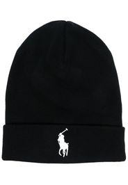 Polo Ralph Lauren Polo Pony knit beanie hat - Nero