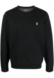 Polo Ralph Lauren embroidered-logo crew neck jumper - Nero