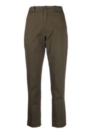 Polo Ralph Lauren high-waisted slim-fit trousers - Verde