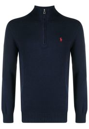 Polo Ralph Lauren Polo Pony half-zip sweatshirt - Blu