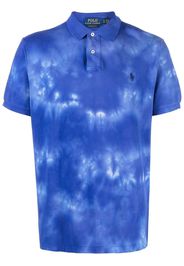 Polo Ralph Lauren tie-dye cotton polo shirt - Blu