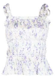 Polo Ralph Lauren floral-print sleeveless blouse - Toni neutri