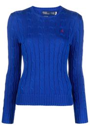 Polo Ralph Lauren Polo Pony cable-knit jumper - Blu