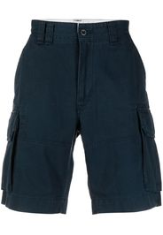 Polo Ralph Lauren logo-patch cotton cargo shorts - Blu