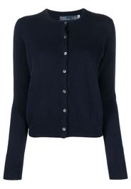 Polo Ralph Lauren ribbed-knit crew-neck cardigan - Blu