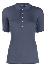 Polo Ralph Lauren ribbed polo top - Blu