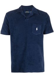 Polo Ralph Lauren logo patch pocket polo shirt - Blu