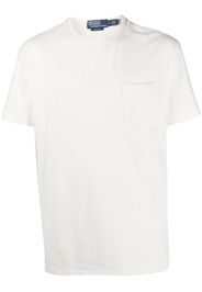 Polo Ralph Lauren logo-embroidered cotton T-shirt - Bianco