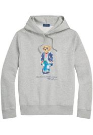 Polo Ralph Lauren Polo Bear-motif drawstring hoodie - Grigio