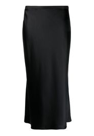 Polo Ralph Lauren silk pencil midi skirt - Nero