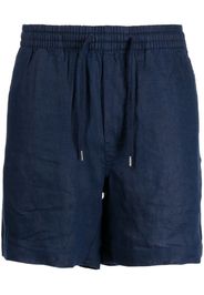 Polo Ralph Lauren logo-embroidered linen deck shorts - Blu