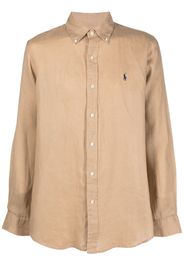 Polo Ralph Lauren Polo Pony linen shirt - Toni neutri