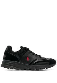 Polo Ralph Lauren Trackster 200 leather sneakers - Nero