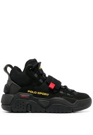 Polo Ralph Lauren panelled high-top sneakers - Nero