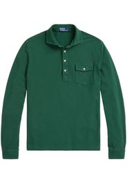 Polo Ralph Lauren long-sleeve cotton polo shirt - Verde