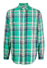 Polo Ralph Lauren plaid-check pattern cotton shirt - Verde