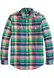 Polo Ralph Lauren check-print cotton shirt - Verde