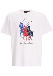 Polo Ralph Lauren Big Pony-motif cotton T-shirt - Bianco