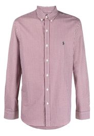 Polo Ralph Lauren gingham-check cotton shirt - Rosso