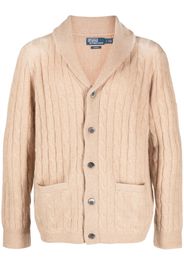 Polo Ralph Lauren cable-knit cashmere cardigan - Toni neutri