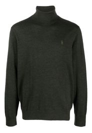 Polo Ralph Lauren Polo Pony-motif roll-neck jumper - Verde