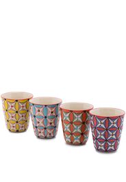 pols potten POLS SET OF 4 HIPPY CUPS - Blu