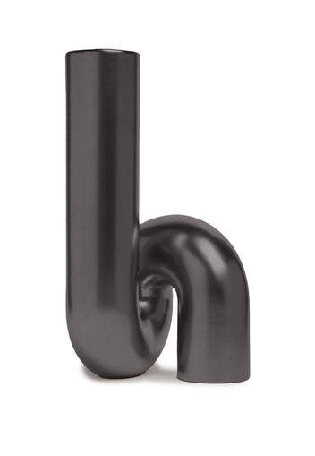 POLSPOTTEN Yourtube ceramic vase - Nero