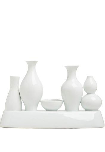 POLSPOTTEN Shanghai ceramic vase - Bianco