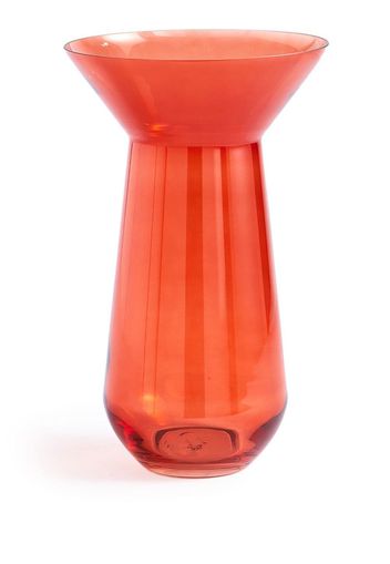 POLSPOTTEN Long Neck vase - Arancione