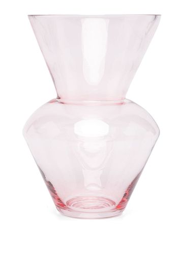 POLSPOTTEN x Browns Neck glass vase (35cm) - Rosa