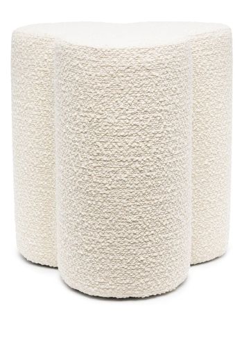 POLSPOTTEN Clover bouclé stool - Toni neutri