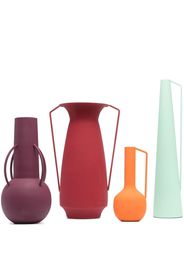 POLSPOTTEN Sunset Roman vases (set of 4) - Rosso