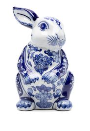 POLSPOTTEN Rabbit piggy bank (25cm x 13cm) - Bianco