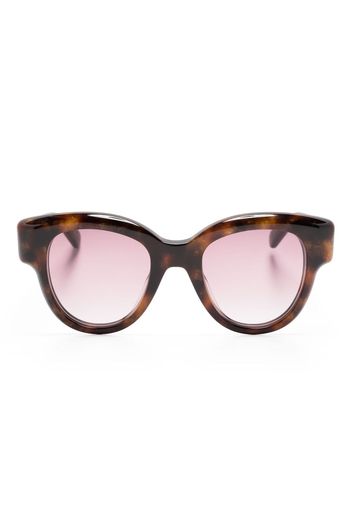 Pomellato Eyewear tortoiseshell-effect cat-eye sunglasses - Marrone