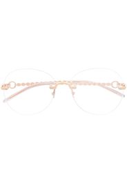 Pomellato Eyewear Occhiali tondi - Oro